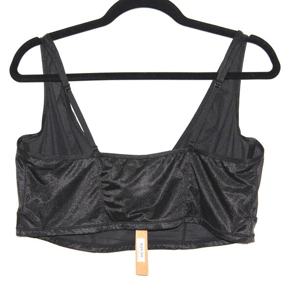 SKIMS Glissenette Corset Top in Onyx Size 2X NWT - Picture 7 of 9